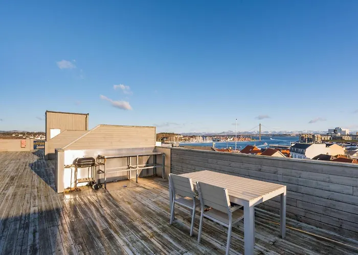 公寓 Penthouse, Heart Of Center, High Standard 斯塔万格